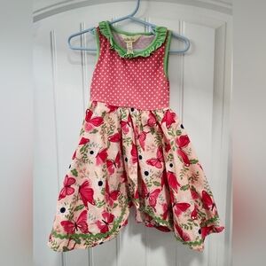 Matilda Jane Girls Butterfly Dress Size 2